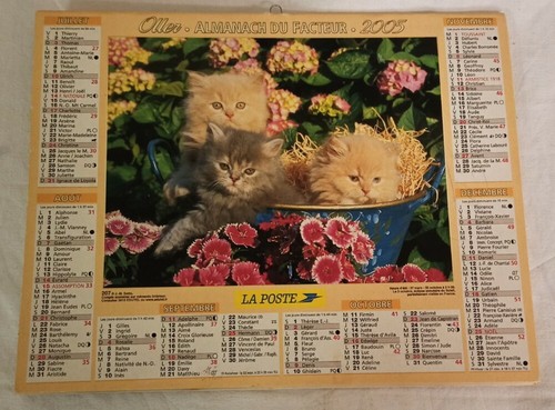 Almanach facteur - facteur,