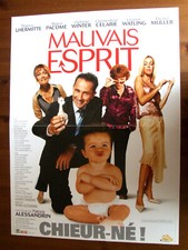 AFFICHE MAUVAIS ESPRIT OPHELIE WINTER PATRICK ALESSANDRIN 2003 40X60CM