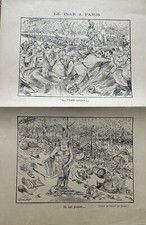 LE TSAR A PARIS EXTRAIT DU JOURNAL LES ETOILES 7 OCTOBRE 1896