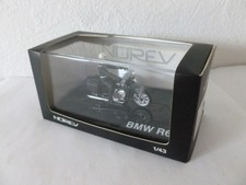 BMW R60 MOTARD GENDARMERIE tenue noire NOREV en boite plexi et surboite  1.43