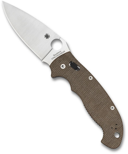 Spyderco manix brown - spyderco, 2