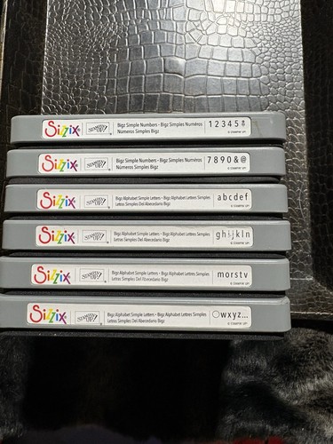 Sizzix bigz simple numbers - bigz,
