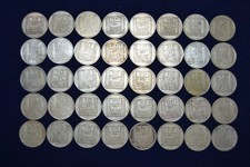 LOT de 40 pièces de 10 francs Turin Argent