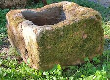 Ancienne Auge En Granit/jardinière ancienne/jardin ancien/extérieur vintage