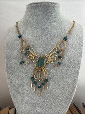 Collier Vintage Plaque Or Et