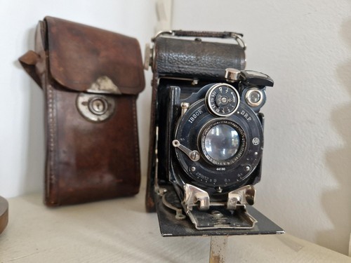 Vintage folding camera - , en