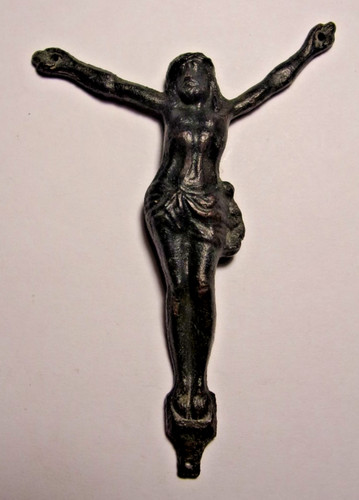 Ancien christ bronze - christ,