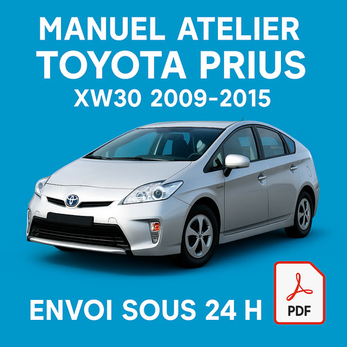 Manuel atelier toyota - manuel, xw