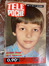 REVUE LIVRE TÉLÉ POCHE 1969 N° 191 JACQUOU LE CROQUANT ENFANT ÉRIC DEMAIN