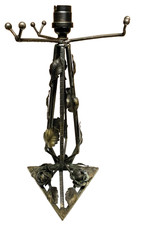 Ancien PIED DE LAMPE ART-DECO
