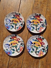 Lot De 4 Assiettes Gien Modele Pivoine