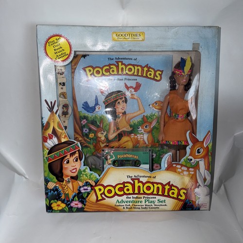 Doll pocahontas book - pocahontas,