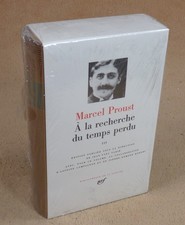 LA PLEIADE : MARCEL PROUST - A LA RECHERCHE DU TEMPS PERDU 3 NEUF SOUS CELLO