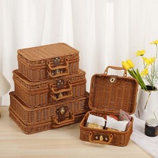 Panier rangement osier - rangement,
