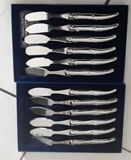   PRADEL/LAGUIOLE  COLLECTION LUXINOX  12 VERITABLES COUTEAUX A POISSON EN BOITE