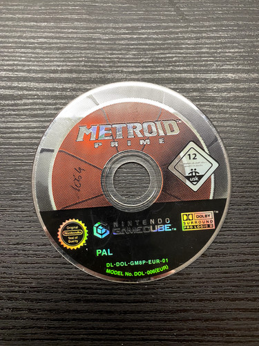 Seul metroid prime gamecube - cd,