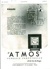 Publicité ancienne Pendule Atmos issue de magazine Jack Roberts 32