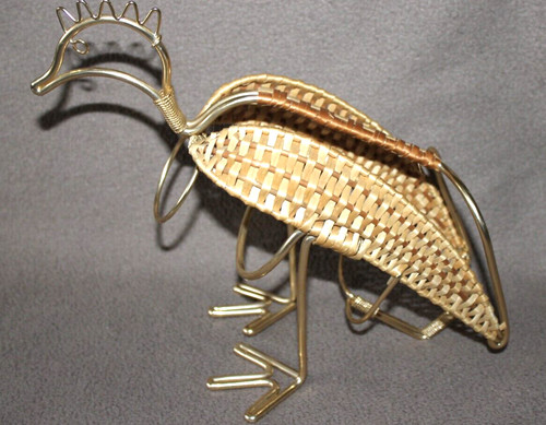 Porte bouteille vintage canard