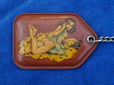 SUPERBE RARE TOP ! PORTE-CLES Key ring - THANRY - PIN-UP COQUIN Naughty SEXY