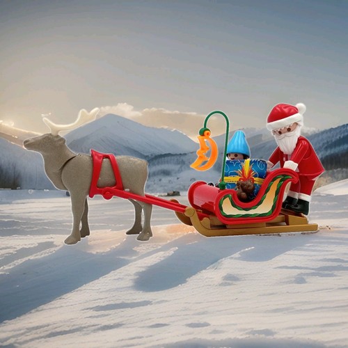 Playmobil christmas sleigh - christmas,