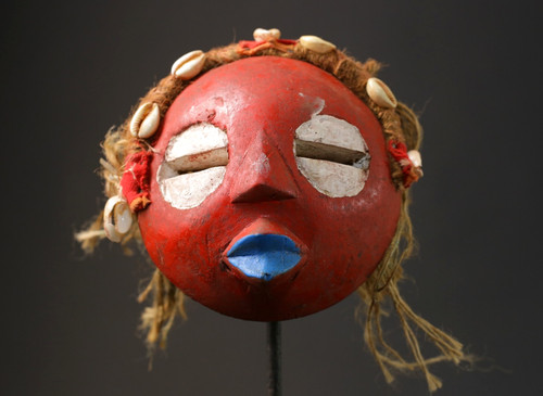 Masque africain bois tribal - masque,