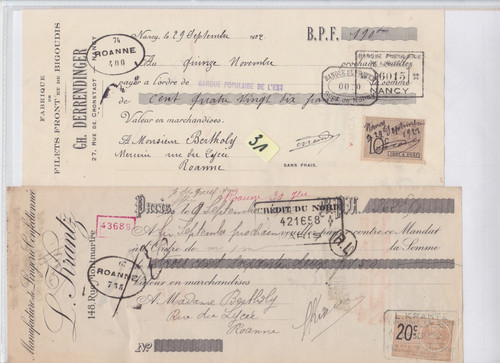 Mandats nancy 1922 - ,