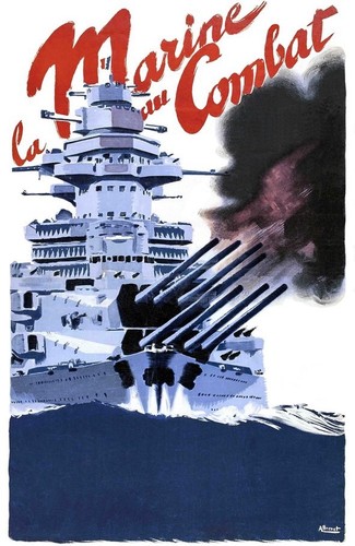 Affiche poster bateau paquebot - bateau,