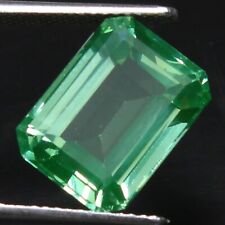 7.00 CT Naturel Certifié Grands Colombien Vert Émeraude non Chauffé Ample Gemmes