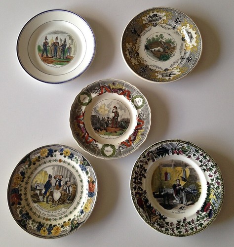 Lot assiettes creil - assiettes,