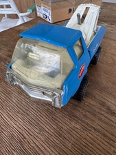 JOUET tôle Tonka camion dépanneuse bleu 24 hr service