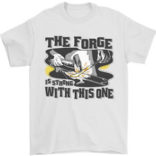Blacksmith The Forge Is Fort avec Ce Un T-Shirt 100% Coton