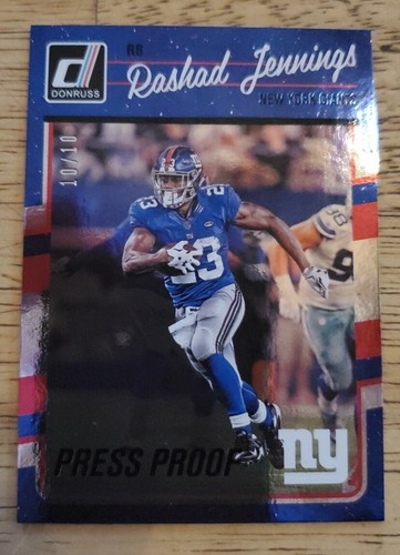 Rashad jennings 2016 - jennings, donruss