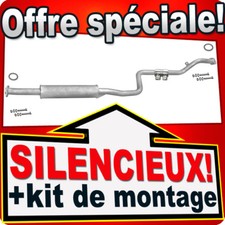 Silencieux intermédiaire pour - silencieux,