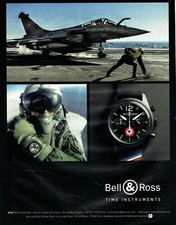 Publicité Advertising 420  2014  montre Bell & Ross new BR 126 Insigna