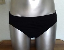 Slip homme noir taille M en microfibres sans couture