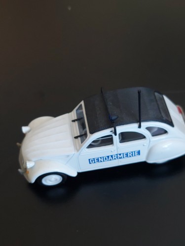 Citroën 2cv blanche toit - citroën,