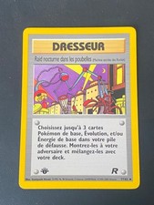 CARTE POKEMON RAID NOCTURNE 77/82 EDITION 1 FR UNCO WIZARDS TEAM ROCKET - EXC/NM