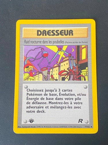 Carte pokemon raid nocturne - carte,