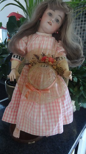 Ancienne poupee allemande tete - allemande,