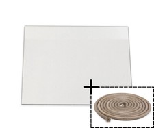 Vitre pour poêles à