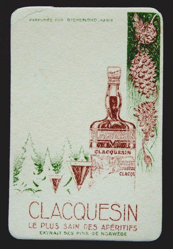 Carte parfumée clacquesin - parfumÉe,