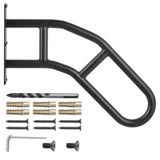 VEVOR Rampe d'escalier sécurité pour 1-3 marches extérieur 813 mm montage mural