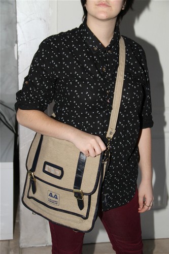 Sac sacoche modulable cuir - sacoche, en