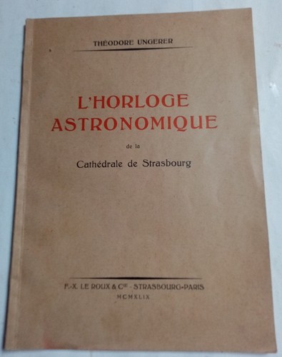 Livre horloge astronomique - livre, l'horloge