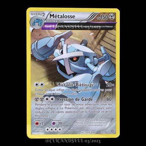 Carte pokémon métalosse - carte,