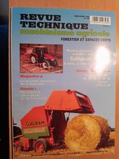 Agram presse balles rondes Callignani 2500 : revue technique RTMA 105