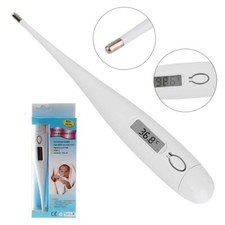 Thermomètre classique pour la fièvre sans mercure adultes enfants avec signal...
