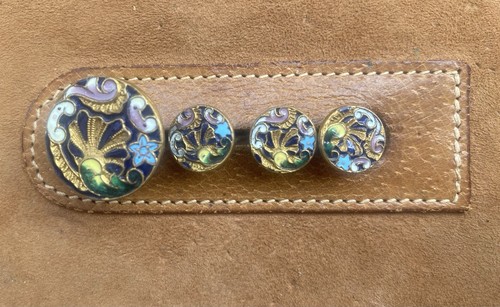 Boutons émaux cloisonnés - ,