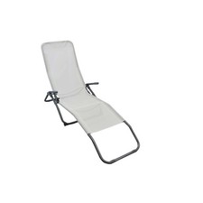 TRANSAT DE JARDIN PLIANT BLANC