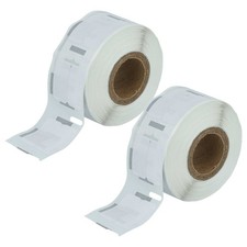 2x rouleaux d'étiquettes pour